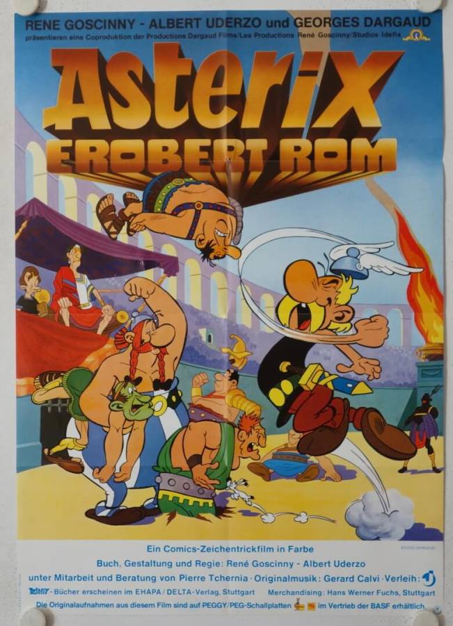 Asterix erobert Rom originales deutsches Filmplakat
